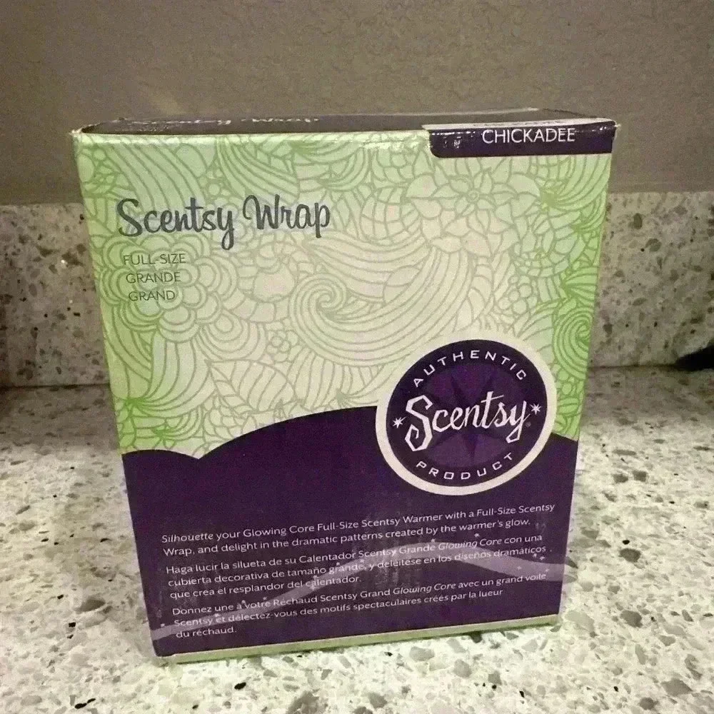 Scentsy Bird Chickadee Spring Metal Wrap with Box